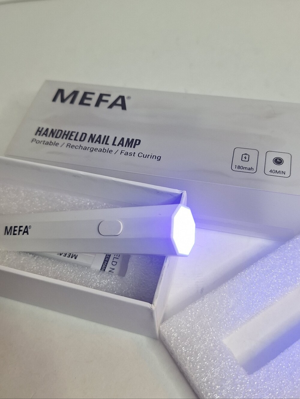 Mini Nail Lamp UV LED Light Portable Nail Polish Gel Dryer Curing Lamp Handheld